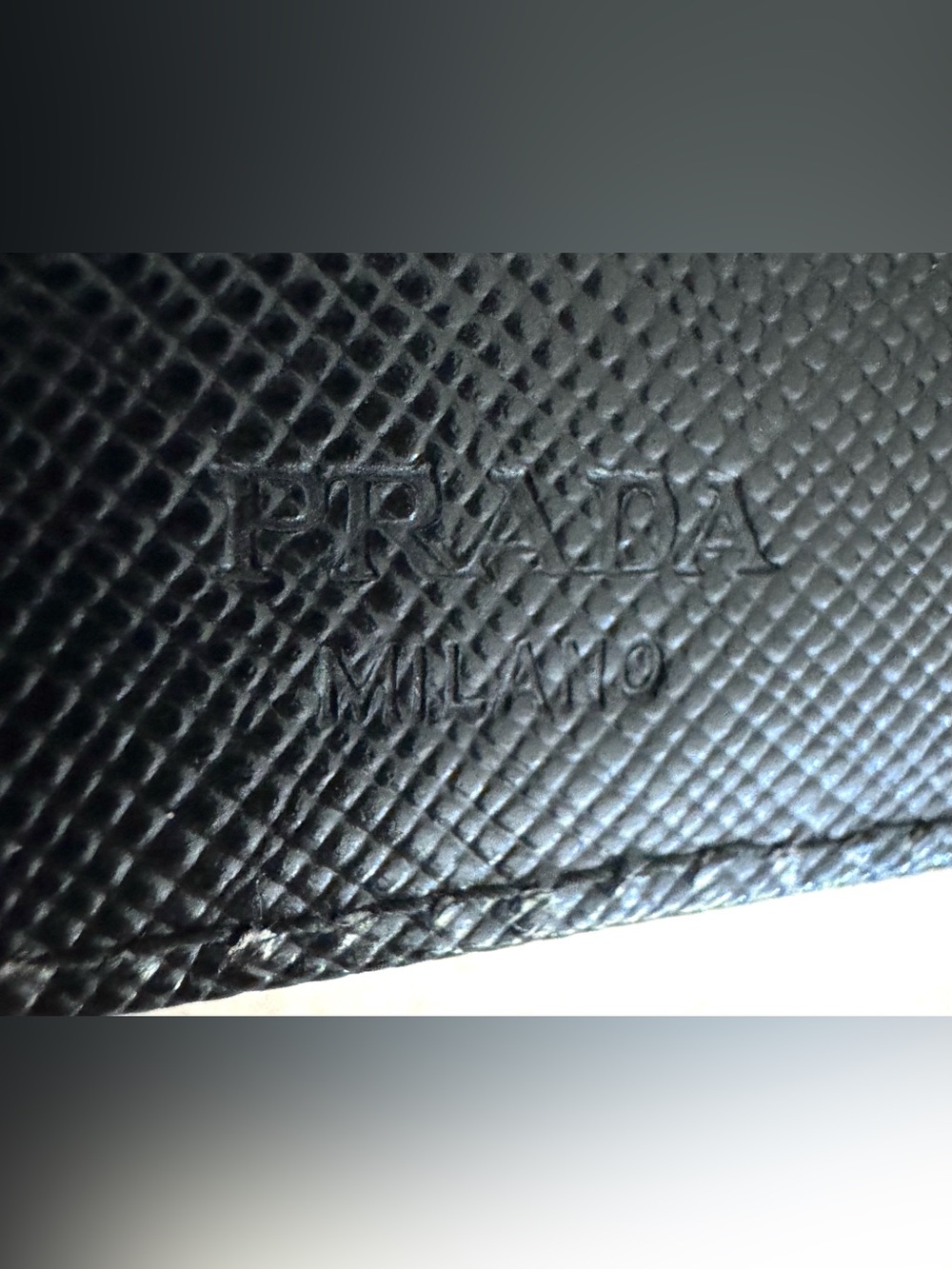 PRADA Pink Tessuto Nylon & Saffiano Leather Compact Bifold Wallet Milano - Picture 7 of 9